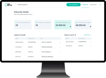 Evidence obchodních případů placeného poradenství